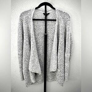 Lucky Brand Textured Gray Cardigan
